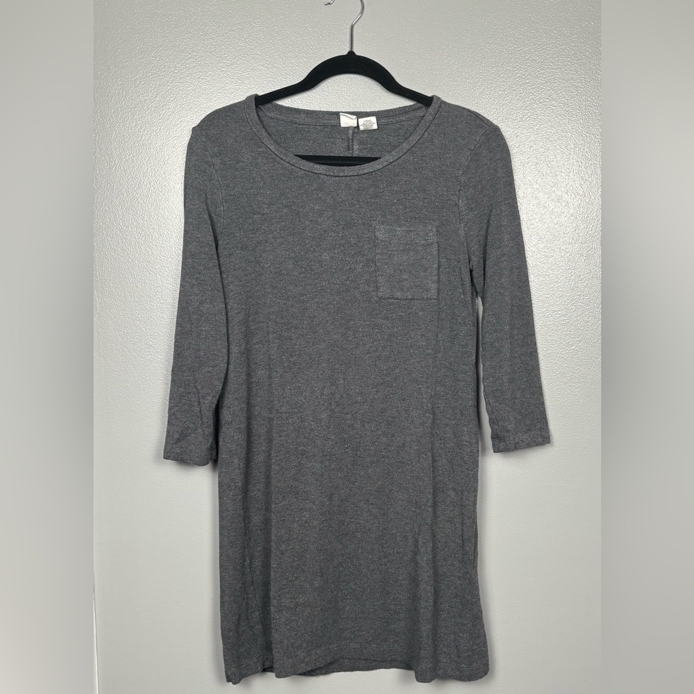 ARTISAN NY Long Sleeve Gray Dress Size Medium